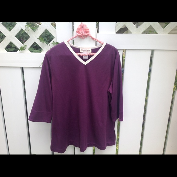 Simply Susan 3 piece plum size large outfit - Picture 5 of 7